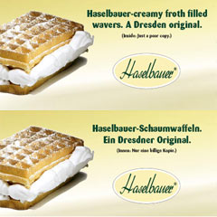 Haselbauer-Schaumwaffel